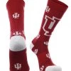 TCK Indiana Hoosiers Socks Crew Length Sock Mayhem All Schools