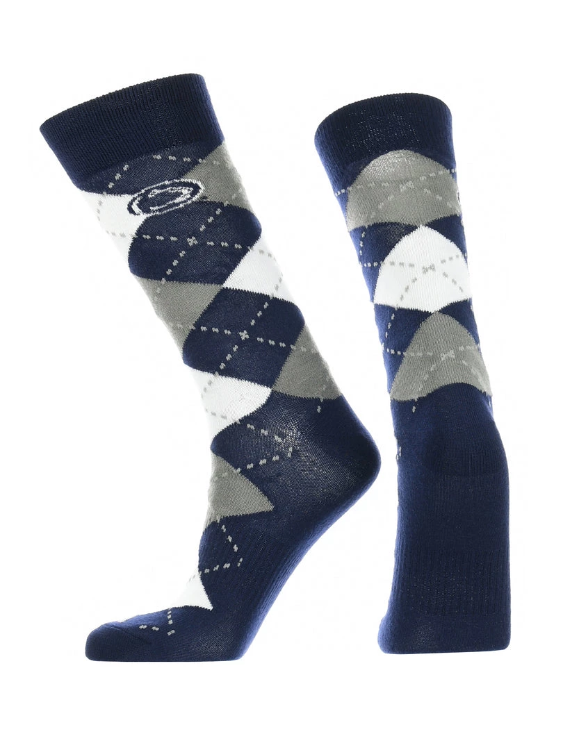 TCK All Schools Penn State Nittany Lions Argyle Dress Socks NCAA Fanwear Crew Length 2 TCK All Schools Penn State Nittany Lions Argyle Dress Socks NCAA Fanwear Crew Length