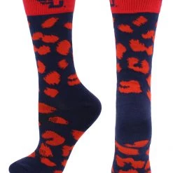 TCK All Schools Dayton Flyers Socks Womens Savage Crew Socks