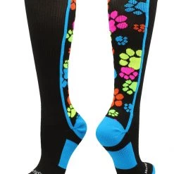 Deals MadSportsStuff Store 35 MadSportsStuff Softball Socks Crazy Socks With Paws Over The Calf (multiple Colors)