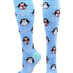 MadSportsStuff Snow Penguin Christmas Socks Over The Calf Length Softball Socks 9 MadSportsStuff Snow Penguin Christmas Socks Over The Calf Length Softball Socks