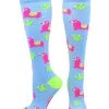 MadSportsStuff Cactus And Llama Socks Over The Calf Length Softball Socks