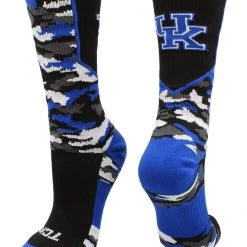 TCK Sports Kentucky Wildcats Socks Woodland Camo Crew All Schools