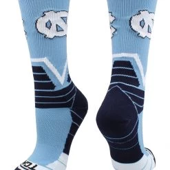 TCK All Schools North Carolina Tar Heels Socks Victory Crew