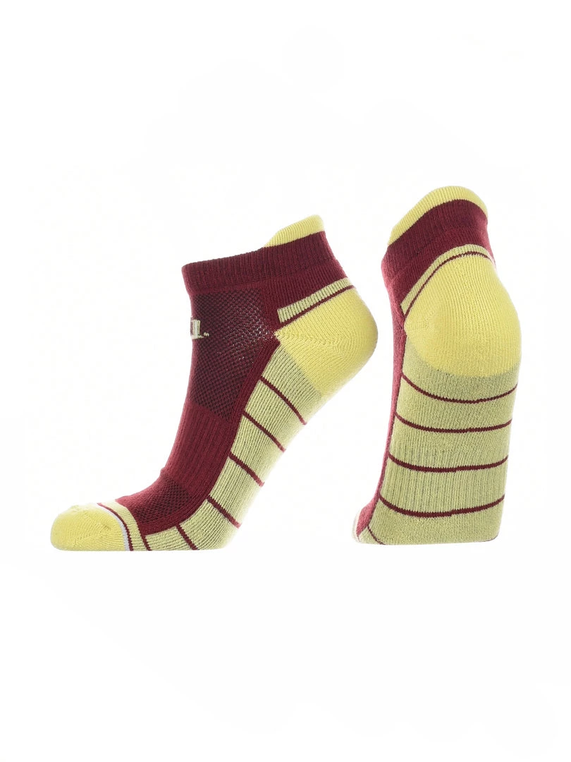 TCK Florida State Seminoles Low Cut Ankle Socks With Tab 2 TCK Florida State Seminoles Low Cut Ankle Socks With Tab