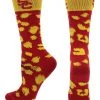 TCK USC Trojans Socks Womens Savage Crew Socks All Schools