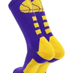 MadSportsStuff Basketball Socks For Boys, Girls, Men, Women- Athletic Crew Socks - Youth And Adult Sizes -Made In The USA