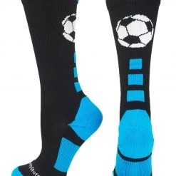 MadSportsStuff Soccer Ball Athletic Crew Socks (multiple Colors)