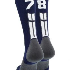 MadSportsStuff Volleyball Socks Navy Player ID Custom Number Crew Socks For Basketball Lacrosse Volleyball Boys And Girls 155 MadSportsStuff Volleyball Socks Navy Player ID Custom Number Crew Socks For Basketball Lacrosse Volleyball Boys And Girls
