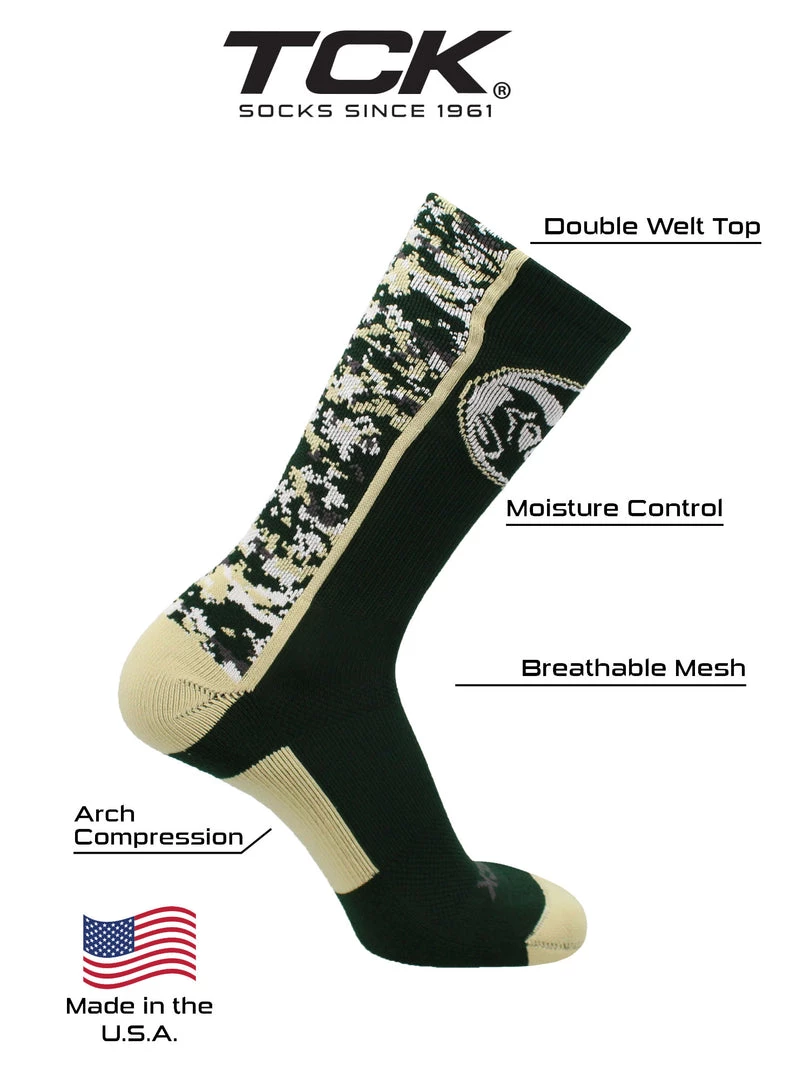 TCK CSU Rams Socks Digital Camo Crew 4 TCK CSU Rams Socks Digital Camo Crew
