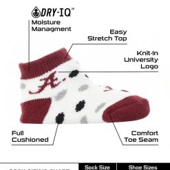 TCK Arkansas Razorbacks Toddler Socks Low Cut Little Fan All Schools