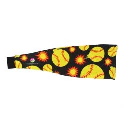 MadSportsStuff Softball Bomber Headband With Softball Bomb Logos Headbands