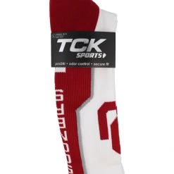 TCK OU Oklahoma Sooners Socks Perimeter Crew