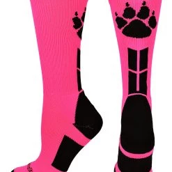 MadSportsStuff Wild Paws Athletic Crew Socks (multiple Colors)