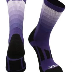 TCK Fade Sublimated Basketball Socks Crew Length Football Socks