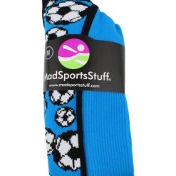 MadSportsStuff Crazy Soccer Socks With Soccer Balls Over The Calf (multiple Colors)