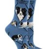 WHD Border Collie Socks For Women Gift For Dog Lovers