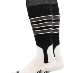 MadSportsStuff Baseball Stirrup Socks 3 Stripe With Featheredge