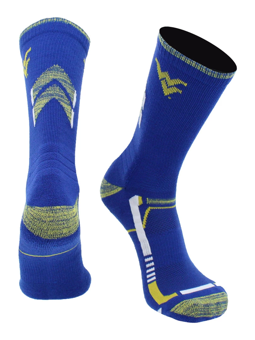 TCK West Virginia Mountaineers Socks West Virginia University Mountaineers Champion Crew Socks 5 TCK West Virginia Mountaineers Socks West Virginia University Mountaineers Champion Crew Socks