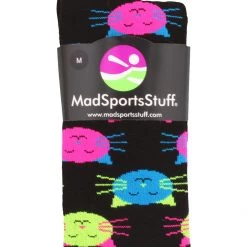 MadSportsStuff Cat Socks For Softball Soccer- Girls Or Boys- Athletic Over The Calf Socks For Sports Softball Socks 9 MadSportsStuff Cat Socks For Softball Soccer- Girls Or Boys- Athletic Over The Calf Socks For Sports Softball Socks