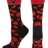TCK New Mexico Lobos Socks Womens Savage Crew Socks All Schools