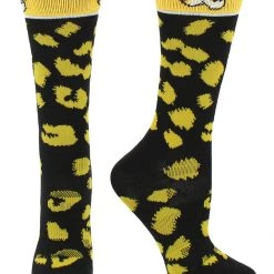 TCK All Schools Missouri Tigers Socks Womens Savage Crew Socks