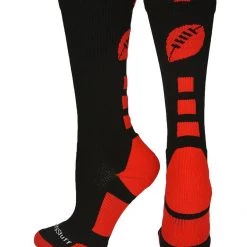 MadSportsStuff Football Socks Crew Length For Boys Or Men, Football Gift