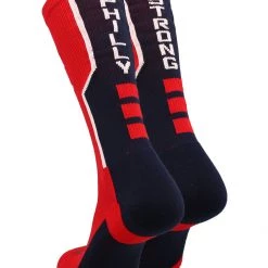 TCK Basketball Socks Philly Socks Crew Length Philly Strong