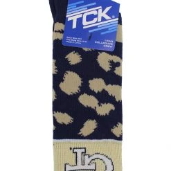 TCK Georgia Tech Yellow Jackets Socks Womens Savage Crew Socks All Schools