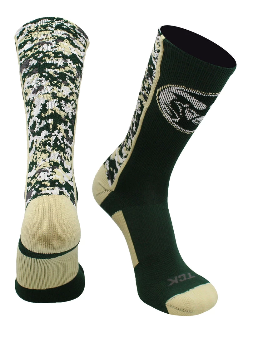 TCK CSU Rams Socks Digital Camo Crew 6 TCK CSU Rams Socks Digital Camo Crew