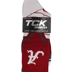 TCK All Schools Alabama Crimson Tide Victory Crew Socks