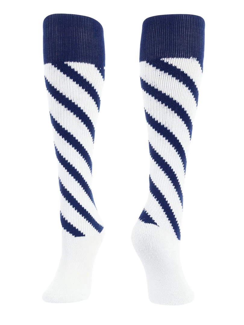 TCK Candy Stripe Knee High Softball Socks Soccer 15 TCK Candy Stripe Knee High Softball Socks Soccer