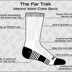All Schools TCK University Of Michigan Wolverines Socks - Pure Merino Wool - Far Trek 11 All Schools TCK University Of Michigan Wolverines Socks - Pure Merino Wool - Far Trek