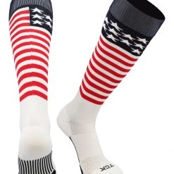 TCK Stars And Stripes USA Flag Baseball Socks