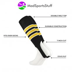 MadSportsStuff Baseball Stirrups By TCK Pattern D 3 Stripe