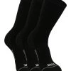 TCK Basketball Socks For Men Or Women 9-11, 10-13, Elite Athletic Cushion Crew Socks With Arch Compression 3-pack