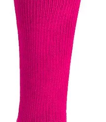 MadSportsStuff Baseball Socks Neon Pink And Black Player ID Custom Number Over The Calf Socks For Softball Baseball Football Boys And Girls