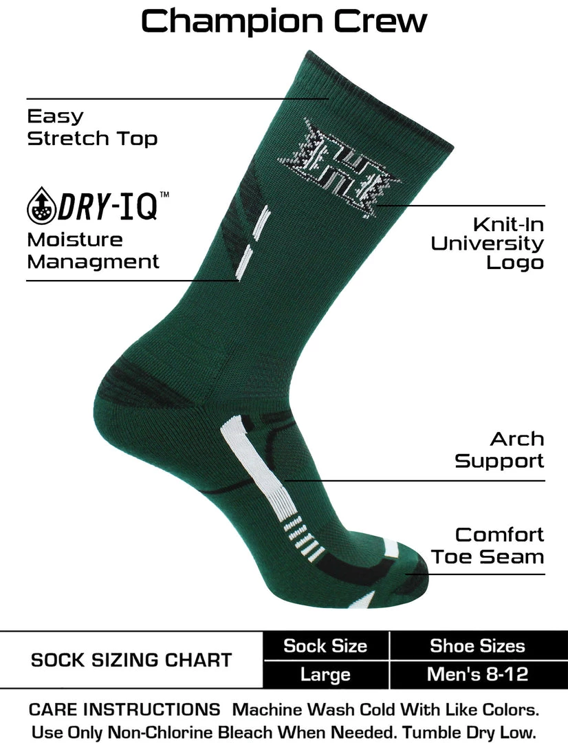 TCK Hawaii Rainbow Warriors Socks University Of Hawaii Rainbow Warriors Champion Crew Socks All Schools 3 TCK Hawaii Rainbow Warriors Socks University Of Hawaii Rainbow Warriors Champion Crew Socks All Schools