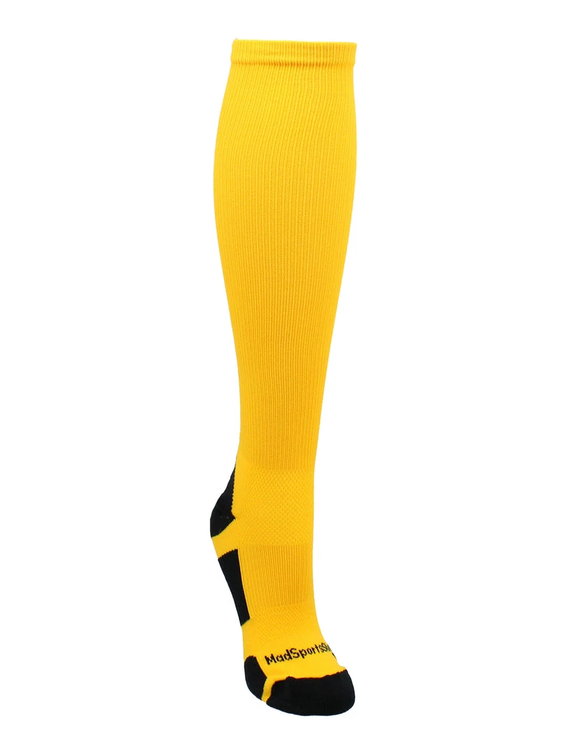 MadSportsStuff Softball Socks Gold Player ID Custom Number Over The Calf Socks For Softball Baseball Football Boys And Girls 2 MadSportsStuff Softball Socks Gold Player ID Custom Number Over The Calf Socks For Softball Baseball Football Boys And Girls