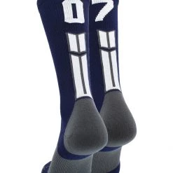 MadSportsStuff Volleyball Socks Navy Player ID Custom Number Crew Socks For Basketball Lacrosse Volleyball Boys And Girls 175 MadSportsStuff Volleyball Socks Navy Player ID Custom Number Crew Socks For Basketball Lacrosse Volleyball Boys And Girls