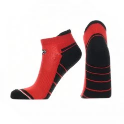 TCK Georgia Bulldogs Low Cut Ankle Socks With Tab All Schools