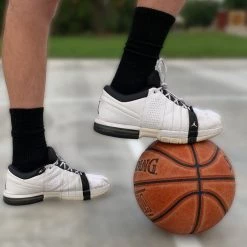 TCK Basketball Socks For Men Or Women 9-11, 10-13, Elite Athletic Cushion Crew Socks With Arch Compression 3-pack