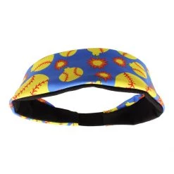MadSportsStuff Softball Bomber Headband With Softball Bomb Logos Headbands
