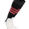 TCK Baseball Stirrup Socks With Stripes Pattern D Baseball Socks