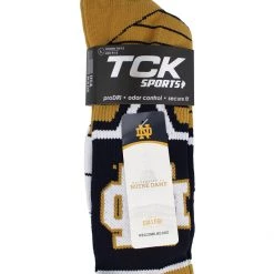 TCK University Of Notre Dame Socks Fighting Irish Victory Crew All Schools
