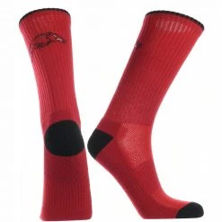 TCK All Schools Arkansas Razorbacks Socks Campus Legend Crew Length 7 TCK All Schools Arkansas Razorbacks Socks Campus Legend Crew Length