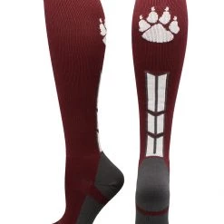 MadSportsStuff Wild Paw Over The Calf Socks (multiple Colors) Baseball Socks