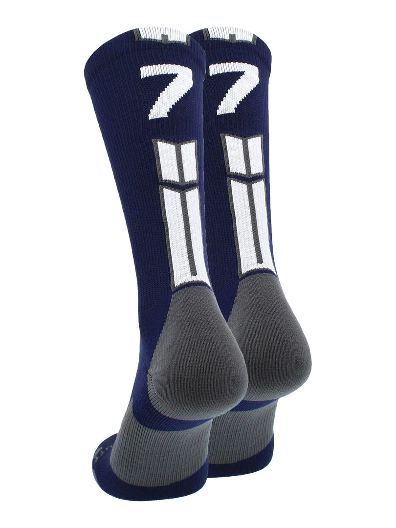 MadSportsStuff Volleyball Socks Navy Player ID Custom Number Crew Socks For Basketball Lacrosse Volleyball Boys And Girls 52 MadSportsStuff Volleyball Socks Navy Player ID Custom Number Crew Socks For Basketball Lacrosse Volleyball Boys And Girls