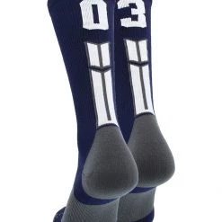 MadSportsStuff Volleyball Socks Navy Player ID Custom Number Crew Socks For Basketball Lacrosse Volleyball Boys And Girls 179 MadSportsStuff Volleyball Socks Navy Player ID Custom Number Crew Socks For Basketball Lacrosse Volleyball Boys And Girls