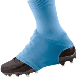 TCK Football Cleat Covers - Spats Laces Cover Also For Lacrosse Soccer Baseball, Youth And Adult Sizes Soccer Socks